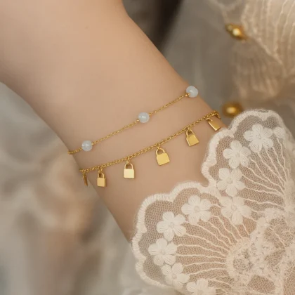 Secrets & Pearls Bracelet