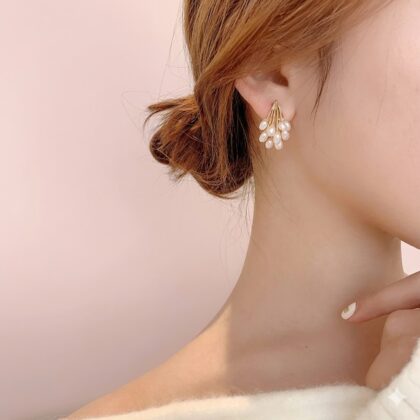 Pearl Raindrop Earrings